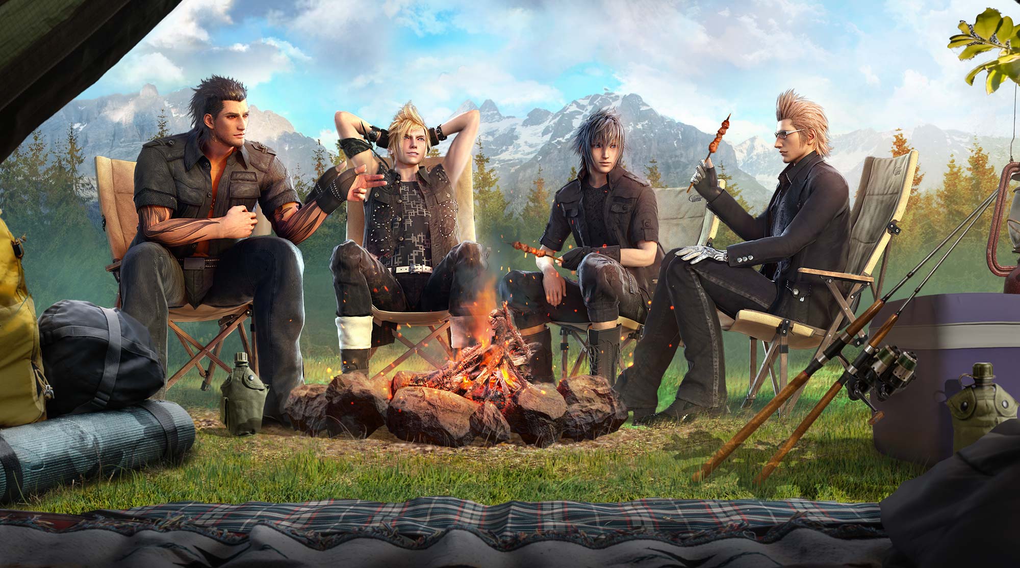 Join us around the campfire and see FINAL FANTASY XIV become live action